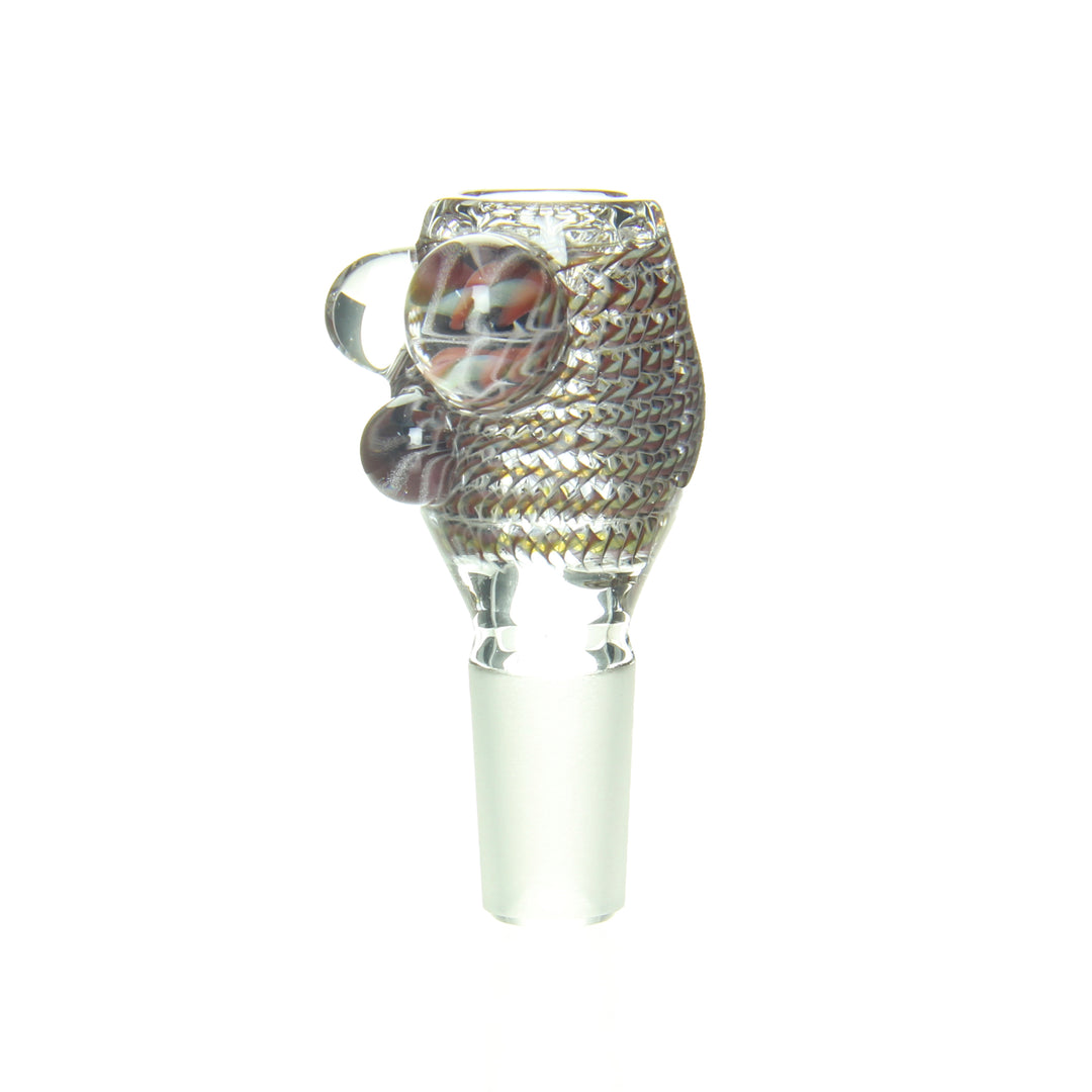 Ben Wilson - 14mm Disc Screen Slide - Zanfirico Red &amp; Yellow