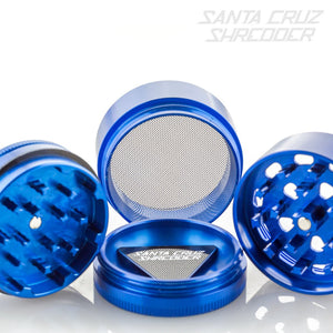 Santa Cruz Shredder - 4 Piece Medium Grinder - Blue