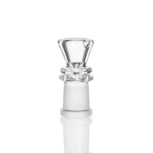 Sheldon Black - 18mm Female Slide - Clear