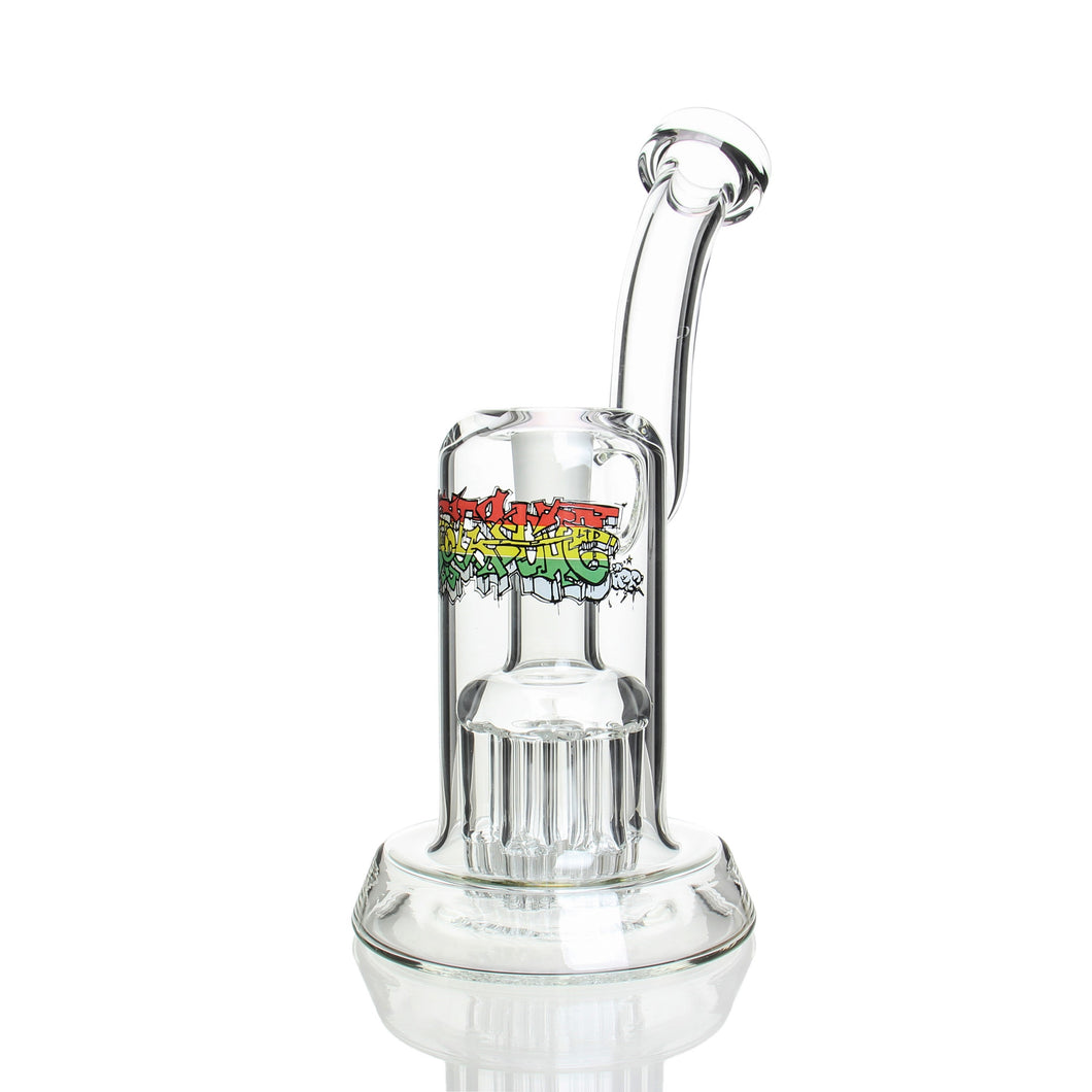 Leisure Glass - 44 Mag Bubbler - Red