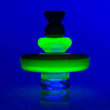 Load image into Gallery viewer, Mothership Glass - Maria Cap - Sacred Garden (UV)
