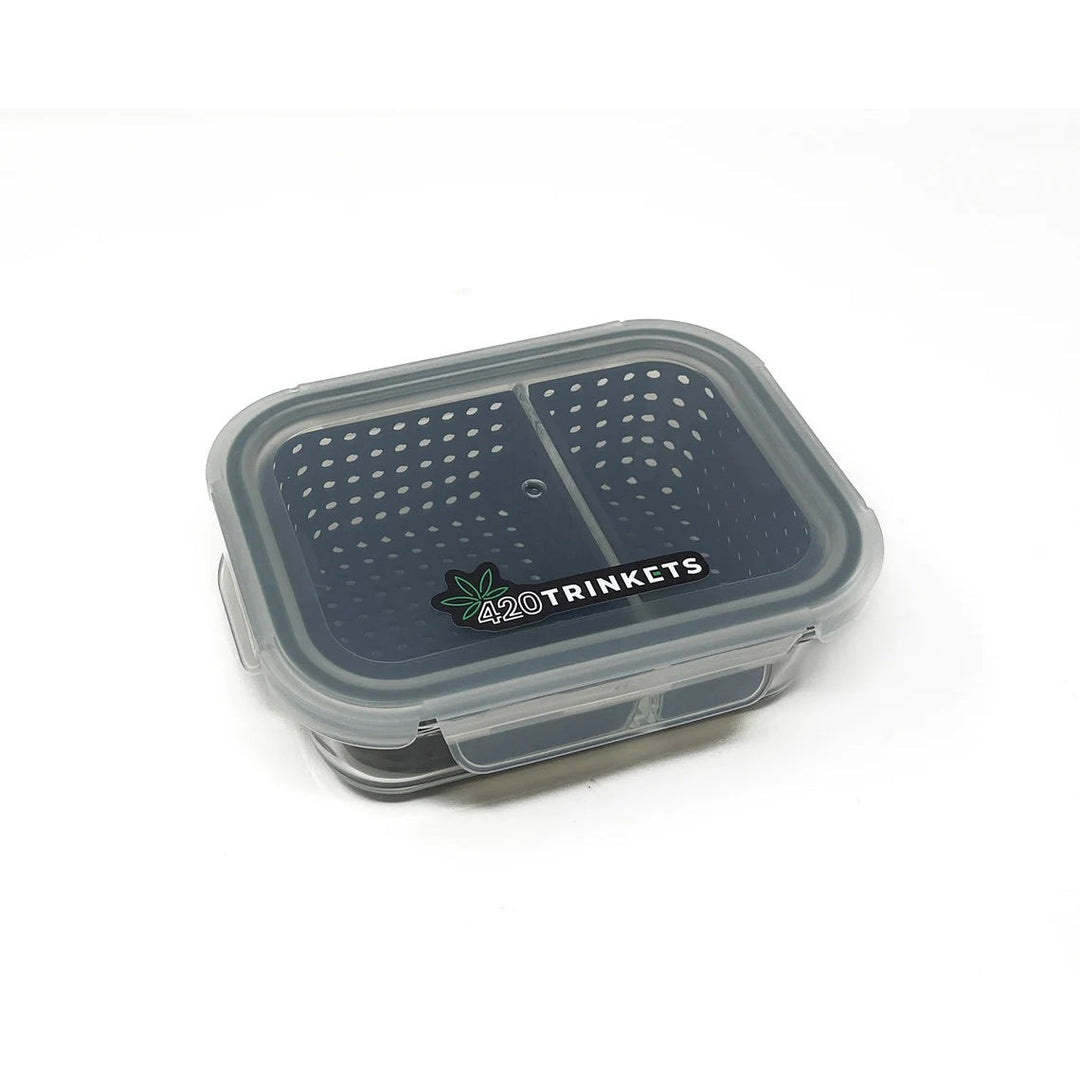 420 Trinkets - Dual Dunk Small Iso Cleaning Station - Black