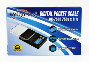 WeighMax - BX750C Digital Pocket Scale