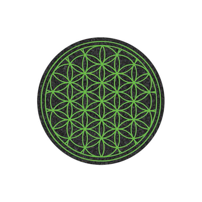 Moodmats - Lime Flower Mat