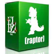 Load image into Gallery viewer, Elbo x Felt - Raptor Vinyl Toy - Green