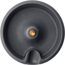 Load image into Gallery viewer, Debowler Minimalist Silicone Ashtray - Black with Gold Spike