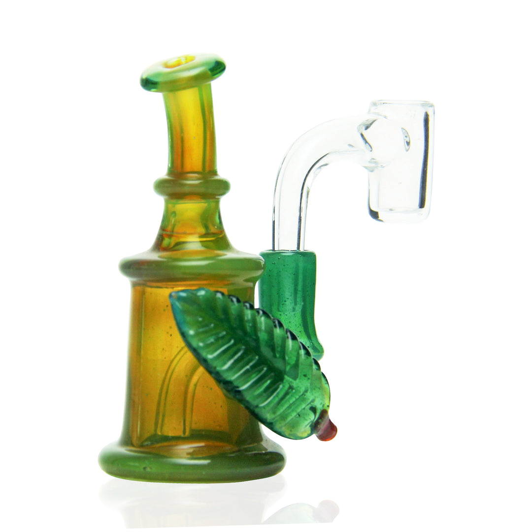 7-Ten Glass Micro Banger Hanger Leaf side view