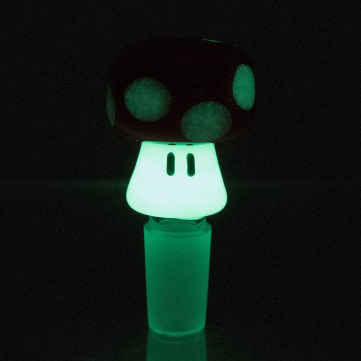 Empire Glassworks - Red Mushroom Slide 14mm