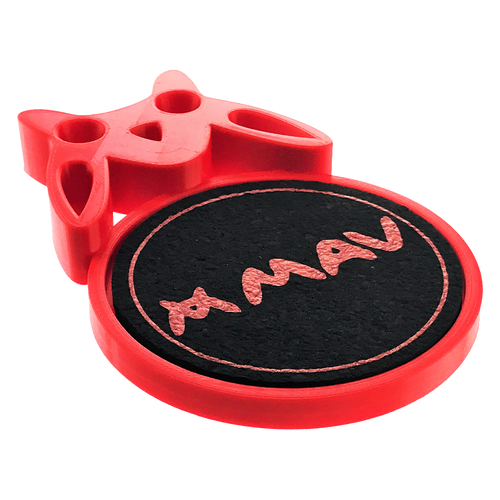 MAV - Red Bat Stand with Mood Mat