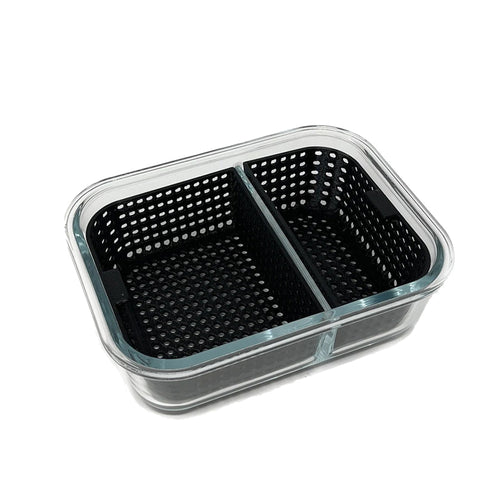420 Trinkets - Dual Dunk Large Iso Cleaning Station - Black
