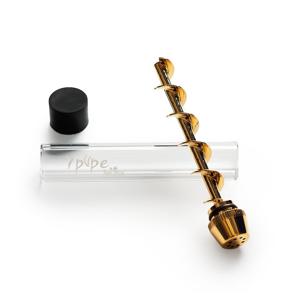 7Pipe Twisty Glass Blunt detail view