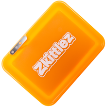 Load image into Gallery viewer, Glow Tray x Zkittlez Rolling Tray - Orange