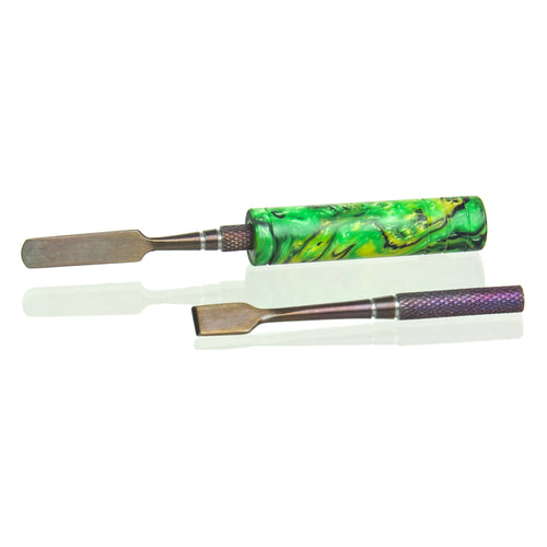 710 Swords - Magnetic Removable Anodized Dabber - Toxic Green