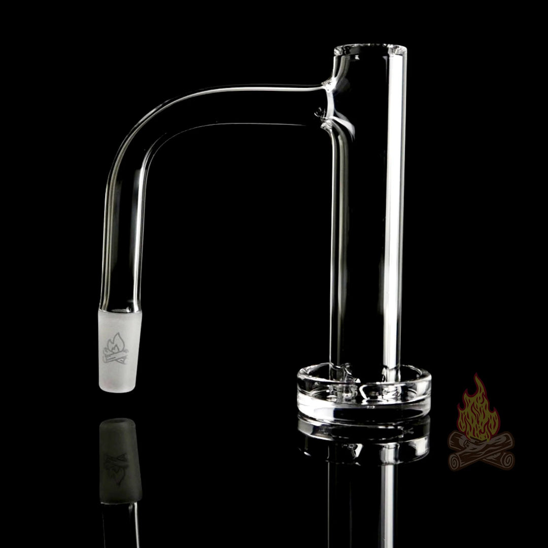 Campfire Quartz - XXL Straight Banger - 14mm Male 90°