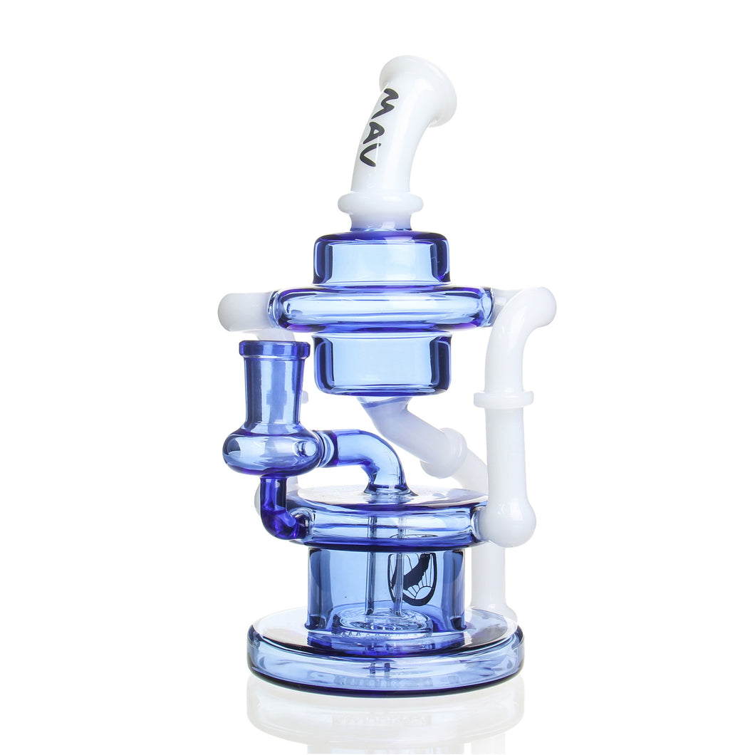 MAV Glass - Dual Uptake Recycler Cobalt & White