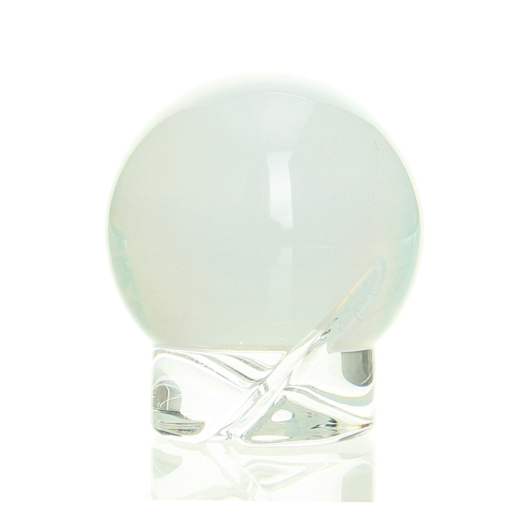 One Trick Pony Glass - Marble Spinner Carb Cap - Secret White