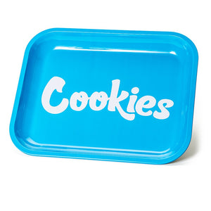 Cookies SF - Large Metal Rolling Tray - Blue