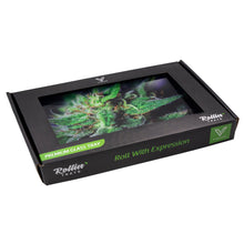 Load image into Gallery viewer, V Syndicate - Medium Glass Rolling Tray - Blue Dream