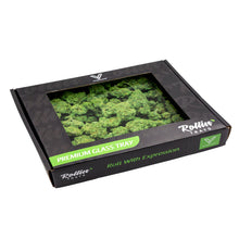 Load image into Gallery viewer, V Syndicate - Small Glass Rolling Tray - Buds