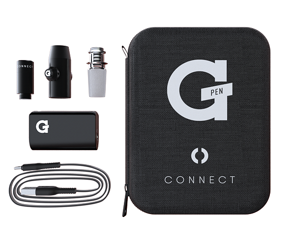 G Pen Connect hemp travel case and accessories