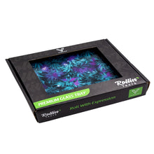 Load image into Gallery viewer, V Syndicate - Small Glass Rolling Tray - Cosmic Chronic