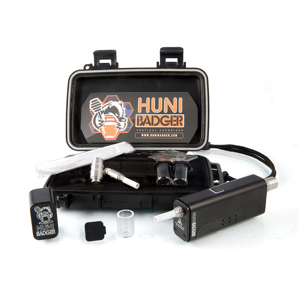 Huni Badger Vertical Vaporizer - Black