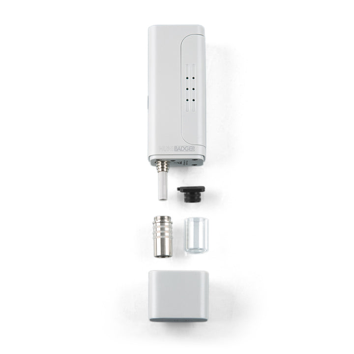 Huni Badger Vertical Vaporizer - Pearl White