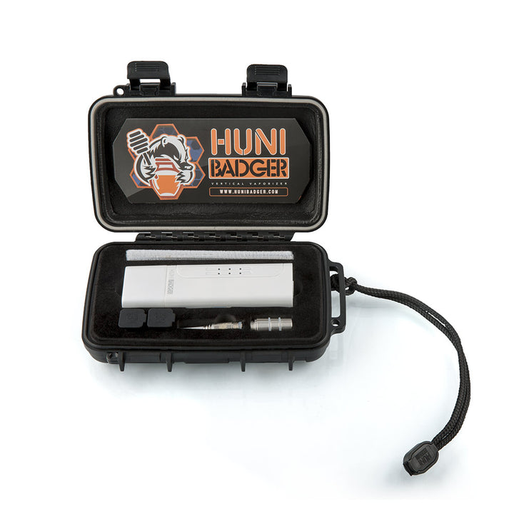 Huni Badger Vertical Vaporizer - Pearl White