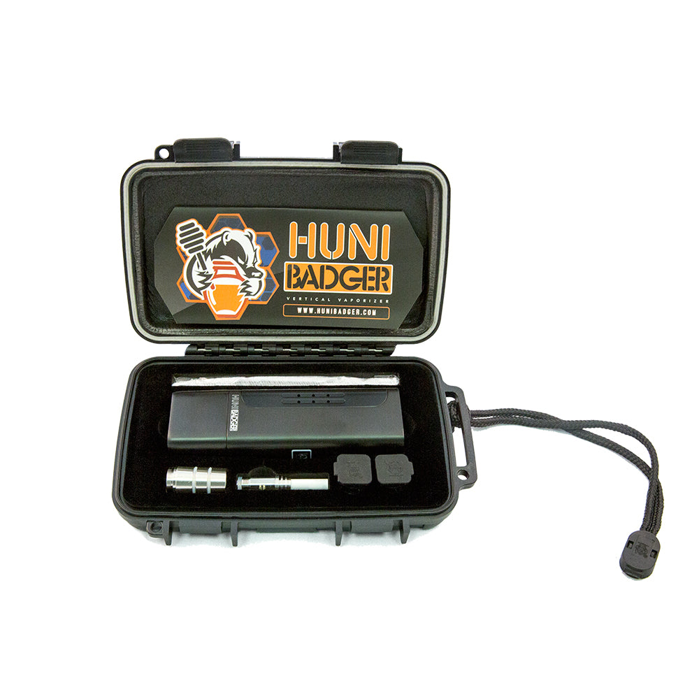 Huni Badger Vertical Vaporizer - Black