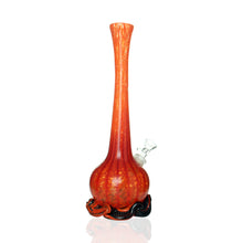 Load image into Gallery viewer, Noble Glass - Small Bong - Red &amp; Black No Wrap
