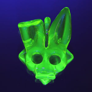 Lord glass - Bunny rabbit Pendant - Illuminati uv reactive pendant