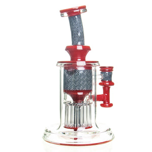Leisure Glass - 13 Arm Tree Incycler Rig - Elite Ruby