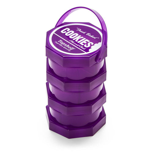 Cookies SF Medium Stack-able Jar - Purple