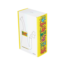 Load image into Gallery viewer, Keith Haring Glass - Concentrate Rig - Multi Yellow