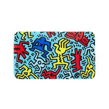 Load image into Gallery viewer, Keith Haring Glass - Rolling Tray - Multi Blue