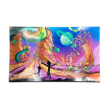 Load image into Gallery viewer, V Syndicate - Medium Glass Rolling Tray - Dimensional Shift
