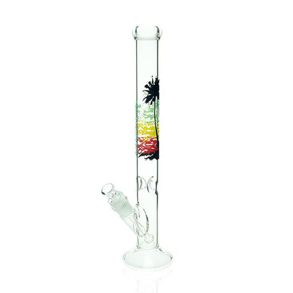 Sheldon Black - 19" Grasso Straight Tube - 50x5mm - Jah Smoke