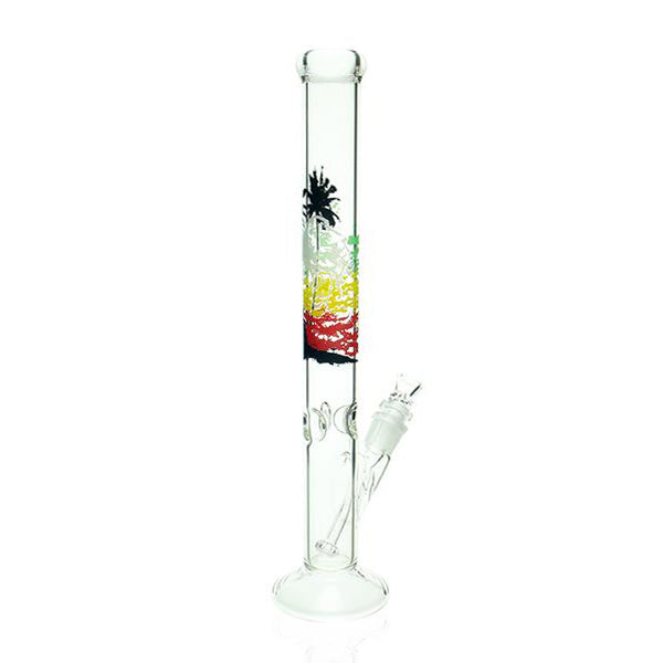 Sheldon Black - 19" Grasso Straight Tube - 50x5mm - Jah Smoke