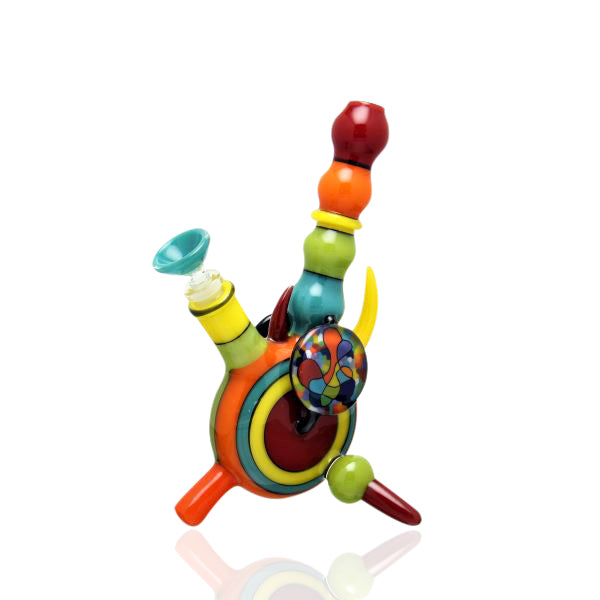 T-Funk Glass x Alejandro Glass - 7" Oddaalleey Rainbow Mini Tube