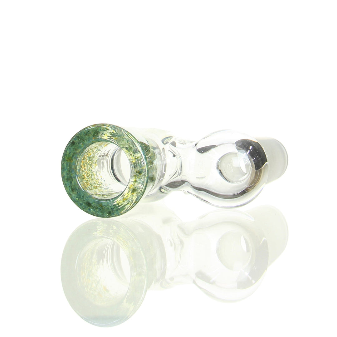 Health Stone - 18mm Claim Catcher Slide - Teal Frit