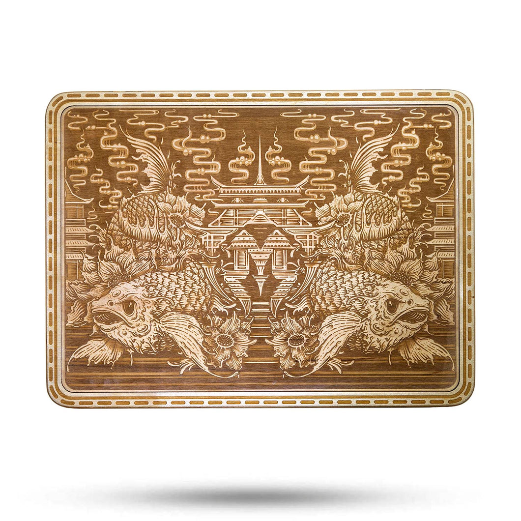 Mothership - Large Wooden Tray - Dragon's Gate