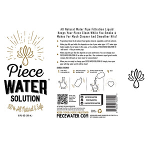 Piece Water Water Alternative - 12oz