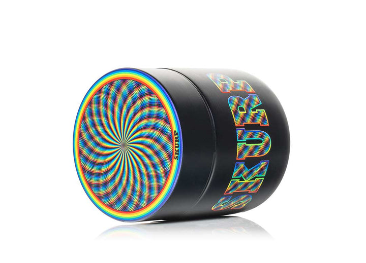 Alchemy Jars x PurpSkurp Black — alternate angle of the jar