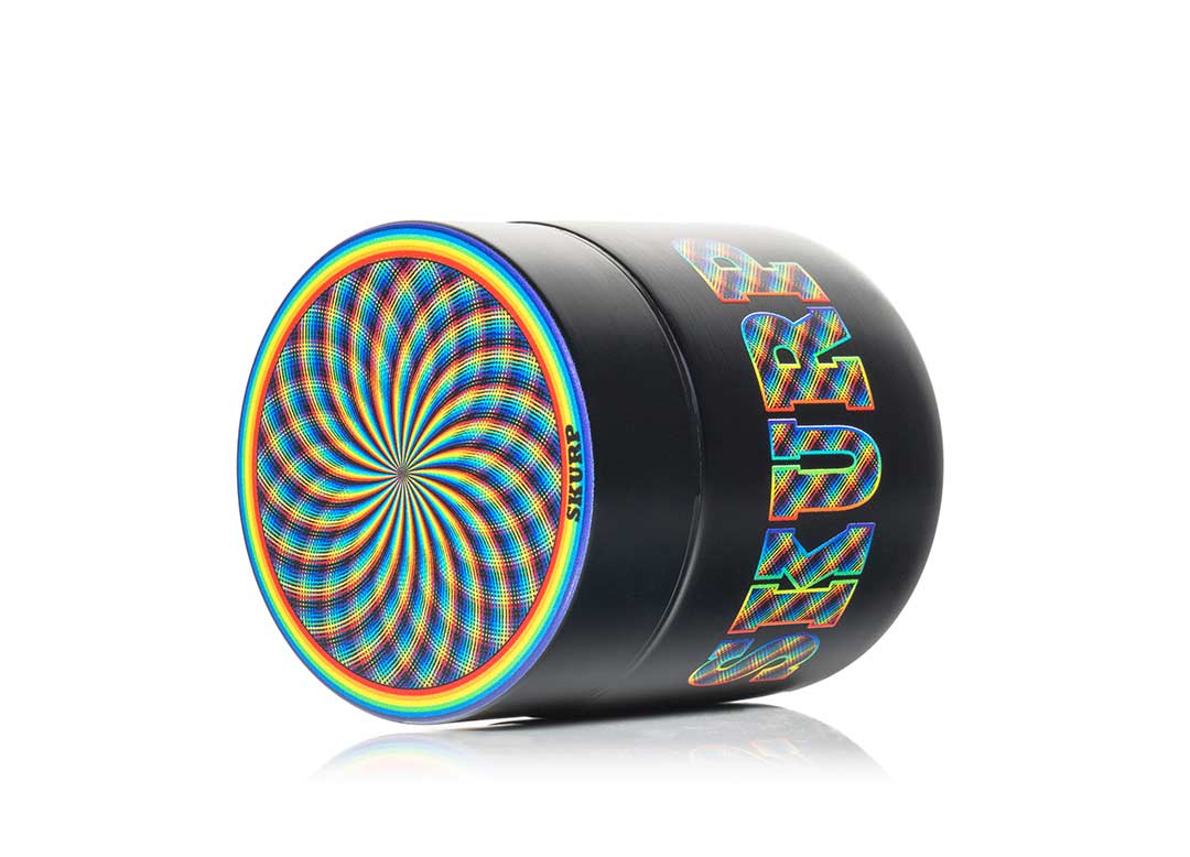 Alchemy Jars x PurpSkurp Black — alternate angle of the jar