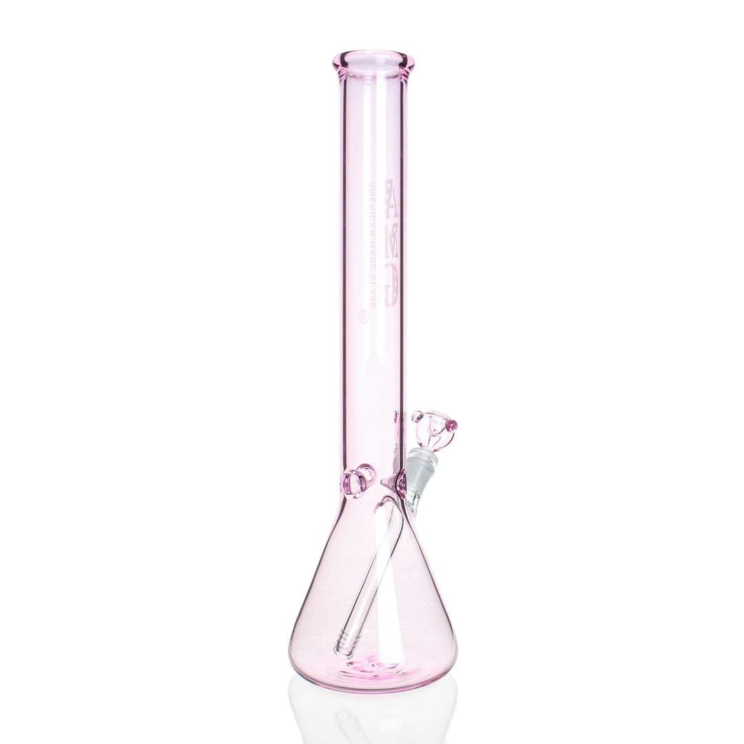 AMG 18in Pink Beaker — alternate angle of the beaker