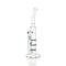 16" Triple Honeycomb Bent Neck Stemless Tube - Smoke Grey