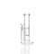 8" Straight Stemless Honeycomb Tube - Pink