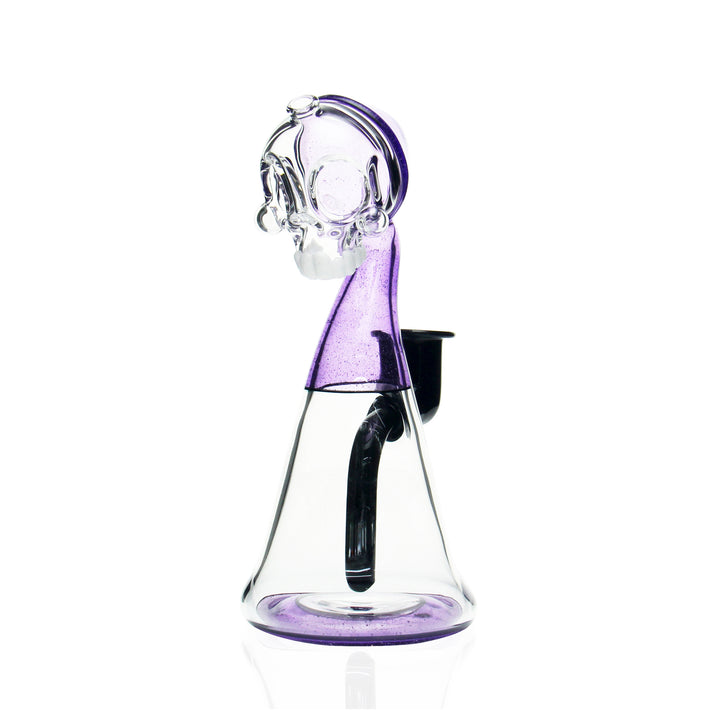 Annealed Innovations Skull Jammer Purple sculptural mini dab rig
