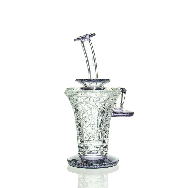 Avant Garde Reverse Beaker 2.0 Crushed Opal — Crushed Opal Reverse Beaker 2.0 from alternate angle