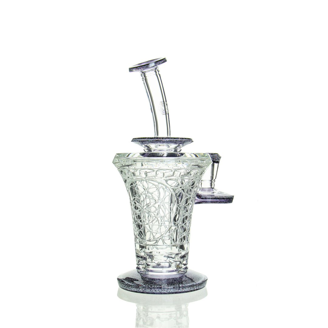 Avant Garde Reverse Beaker 2.0 Crushed Opal — Crushed Opal Reverse Beaker 2.0 from alternate angle